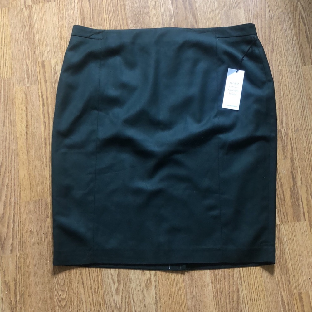 NWT pine green Ann Taylor suiting pencil skirt